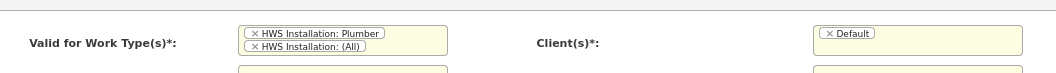 Custom Assignment Client Relationship has Default only